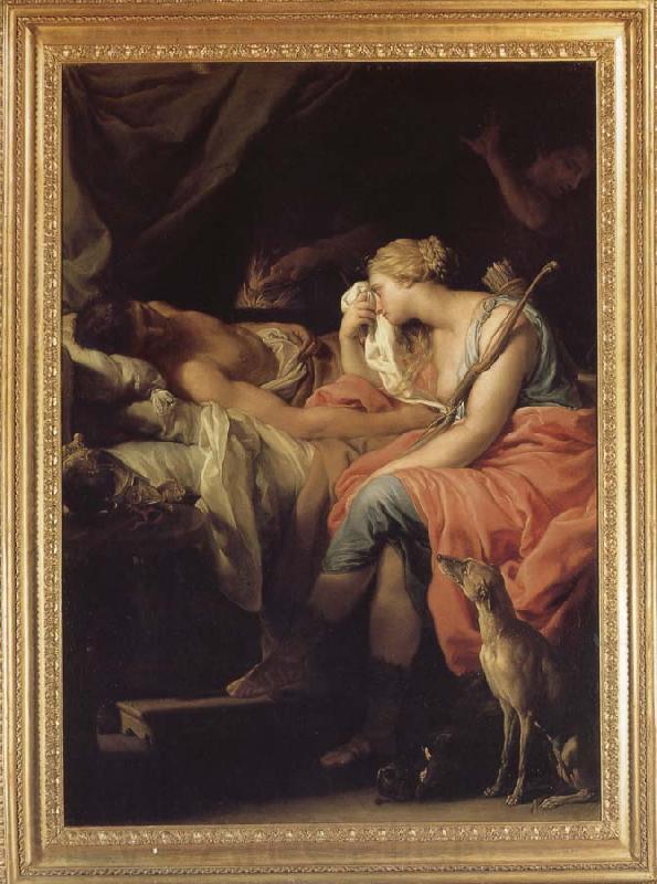 Pompeo Batoni Meiliaige s death France oil painting art